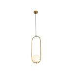 Zambelis 18142-BR Пендел 1xG9 LED MAX 9W