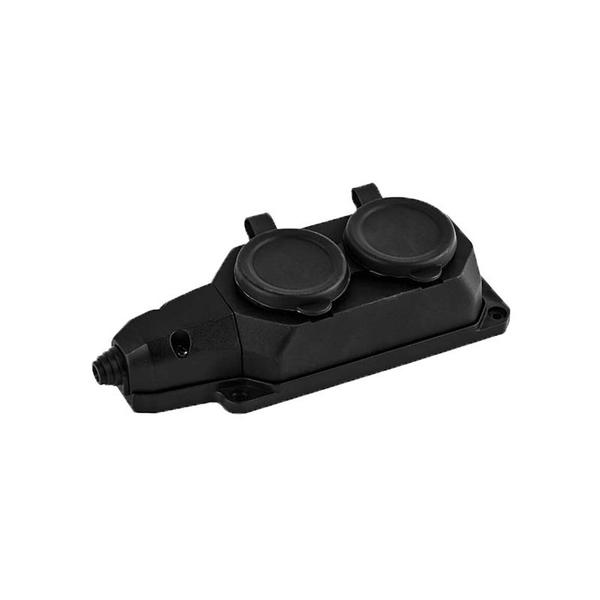 2-gang-rubber-grounded-group-socket-without-cable-ip44-black-8006650-vito.jpg Vito 8006650 ГУМИРАН РАЗКЛОНИТЕЛ 2-КА IP44 ЧЕРЕН