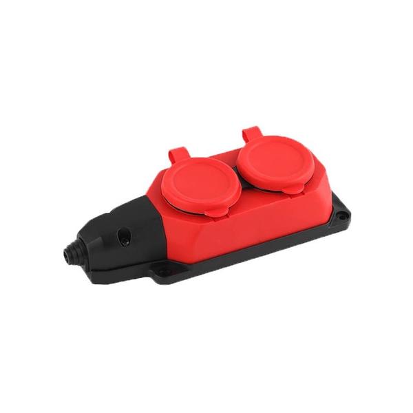2-gang-rubber-grounded-group-socket-without-cable-ip44-red-8006660-vito.jpg Vito 8006660 ГУМИРАН РАЗКЛОНИТЕЛ 2-КА IP44 ЧЕРВЕН