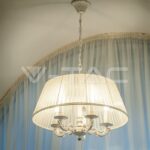 V-TAC VT-20187 LED Крушка - SAMSUNG Чип 5.5W E14 C37 Кендъл Димираща 6400K