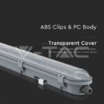 V-TAC VT-20204 LED Влагозащитено Тяло M-Серия 1200мм 36W 6400K Прозрачно 120lm/W