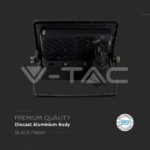 V-TAC VT-20259 20W LED Прожектор PIR Сензор SAMSUNG Чип Черно Тяло 3000К
