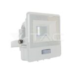 V-TAC VT-20270 10W LED Прожектор PIR Сензор SAMSUNG Чип Бяло Тяло 6500K