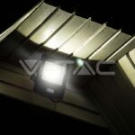 V-TAC VT-20282 10W LED Прожектор PIR Сензор SAMSUNG Чип Черно Тяло 6400K 1М Кабел