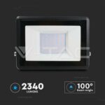 V-TAC VT-20312 30W LED Прожектор SAMSUNG Чип Черно Тяло 6400K