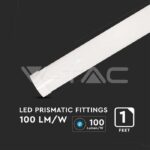 V-TAC VT-20344 10W LED Линейно Тяло SAMSUNG Чип 30см 100 lm/W 3000K