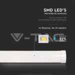 V-TAC VT-20344 10W LED Линейно Тяло SAMSUNG Чип 30см 100 lm/W 3000K