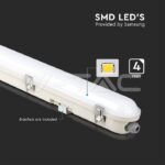 V-TAC VT-20469 LED Влагозащитени Тяло SAMSUNG Чип 120см 36W Сензор Стоманен Клип 6500К