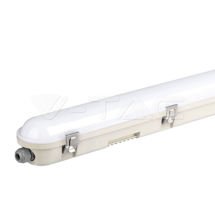 20468.jpg V-TAC VT-20468 LED Влагозащитени Тяло SAMSUNG Чип 120см 36W Сензор Стоманен Клип 4000К