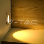 V-TAC VT-211207 3W LED Луна за Стена Кръг 3000К