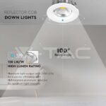 V-TAC VT-211278 30W СОВ Луна Кръгла A 6000K