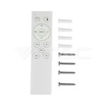 V-TAC VT-2114601 20W 40W 20W LED Дизайнерски Плафон Дистанционно Сменяем Сп. Вълни