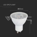 V-TAC VT-21167 LED Крушка SAMSUNG ЧИП 6W GU10 6400K