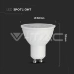 V-TAC VT-21197 LED Крушка SAMSUNG Чип 6W GU10 Димираща 38° 6500K