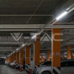 V-TAC VT-2120222 LED Влагозащитено Тяло М-Серия 1200мм 36W 6500K Авариино Захранване Стоманен Клип 120lm/W