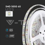 V-TAC VT-212148 LED Лента SMD5050 60/1 Бяла IP65