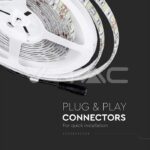 V-TAC VT-212148 LED Лента SMD5050 60/1 Бяла IP65