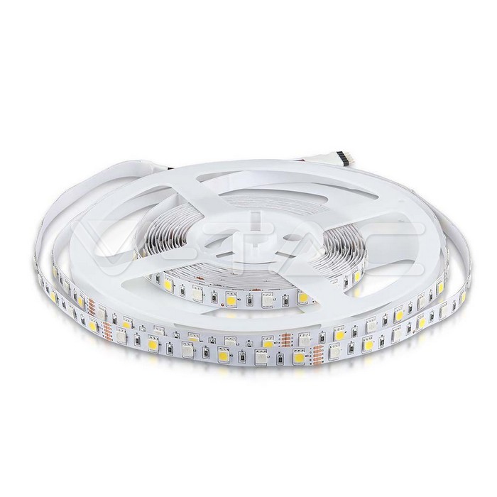 212553.jpg V-TAC VT-212553 LED Лента 5050 60/1 12V IP20 RGBW + 3000K