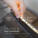 V-TAC VT-212594 LED Лента SMD2835 126 LEDs 24V IP20 4000K 137 lm/W