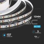 V-TAC VT-212594 LED Лента SMD2835 126 LEDs 24V IP20 4000K 137 lm/W