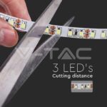 V-TAC VT-212622 LED Лента SMD2835 120 LEDs 24V IP20 3000K Двойно PCB 10м Ролка