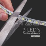 V-TAC VT-212627 LED Лента SMD2835 120 LEDs 24V IP65 6400K Двойно PCB 10м Ролка