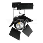 V-TAC VT-21371 33W LED Прожектор Релсов Монтаж SAMSUNG Чип Черен 3000K
