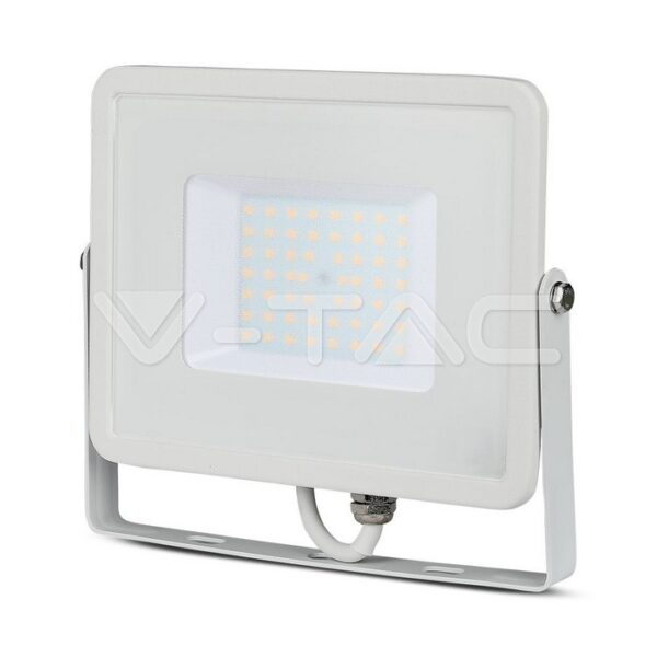 V-TAC VT-21410 50W LED Прожектор SAMSUNG Чип SMD G2 Бяло Тяло 4000К