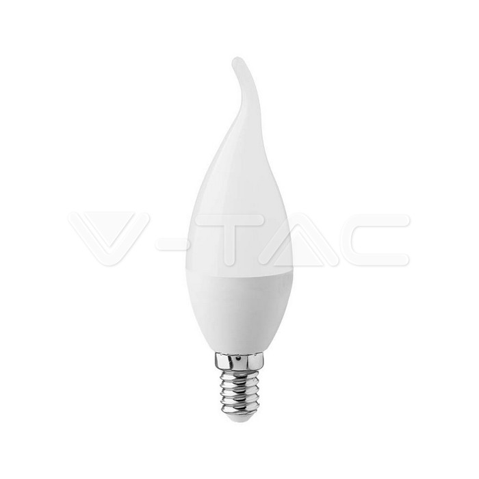 214164.jpg V-TAC VT-214164 LED Крушка 4W E14 Кендъл Пламък 2700K