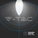 V-TAC VT-2142411 LED Крушка 4.5W E14 Кендъл 6500K