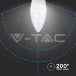 V-TAC VT-2143431 LED Крушка 6W E27 Кендъл 4000K