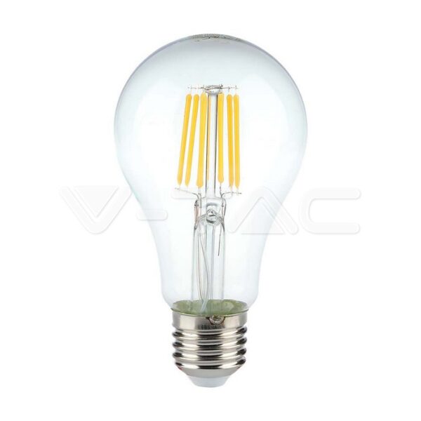 V-TAC VT-214410 LED Крушка 10W Filament E27 A60 3000К