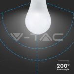 V-TAC VT-214456 LED Крушка 17W E27 A65 Термо Пластик 3000K