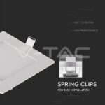 V-TAC VT-214865 6W LED Premium Панел Квадрат 6400K