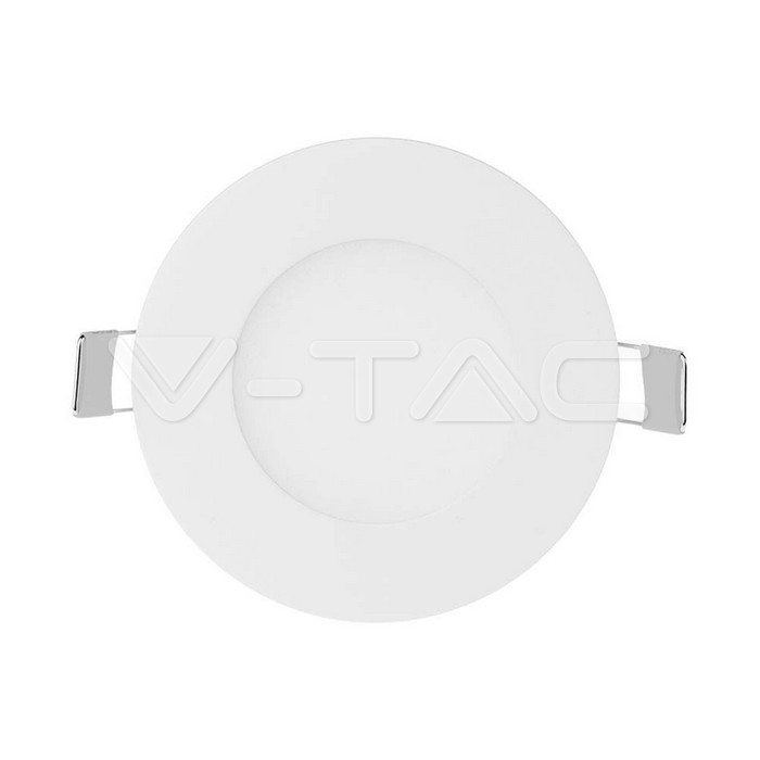 216292.jpg V-TAC VT-216294 3W LED Premium Панел Кръг 6400K