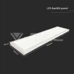 V-TAC VT-216626 36W LED Панел Външен Монтаж 1200x300 6400k 6бр./СЕТ
