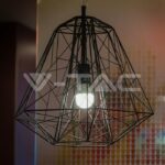 V-TAC VT-217242 LED Крушка 8.5W E27 A60 Термо Пластик 6500K 3 бр./сет