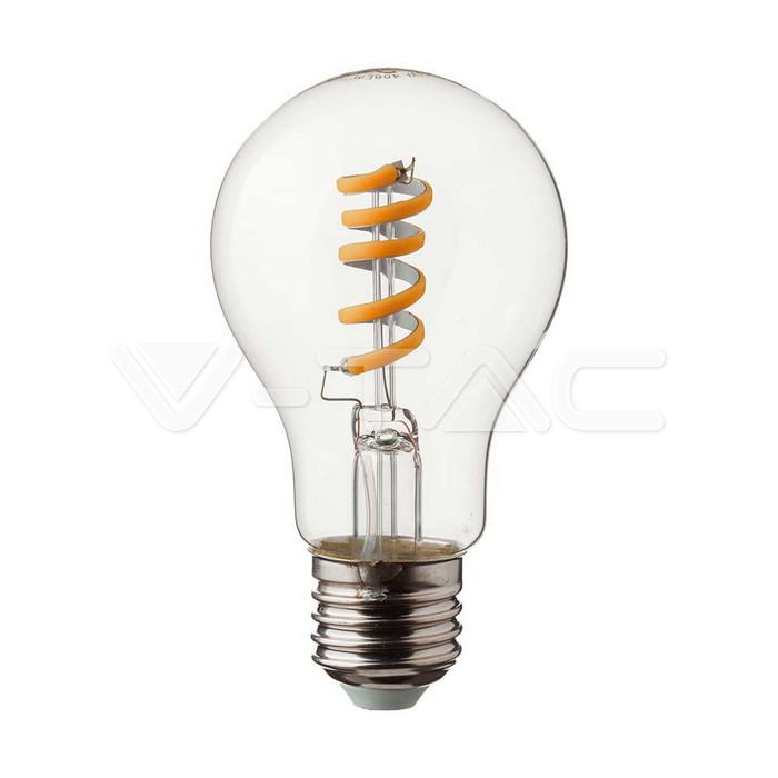 217336.jpg V-TAC VT-217336 LED Крушка 4W E27 Filament A60 3000К
