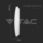 V-TAC VT-217606 24W LED Плафон Звезди Ф300 3 в 1 Сменяем Спектър