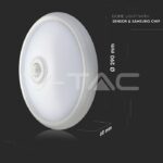 V-TAC VT-21809 LED Плафониера SAMSUNG Чип 12W Сензор 6400К