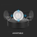V-TAC VT-218265 4.5W LED Единична Спот Лампа 4000К Черна