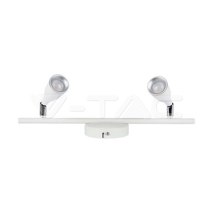 218266.jpg V-TAC VT-218266 9W LED Двойна Спот Лампа 3000К Бяла