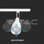 V-TAC VT-218270 13.5 LED Тройна Спот Лампа 3000К Бяла