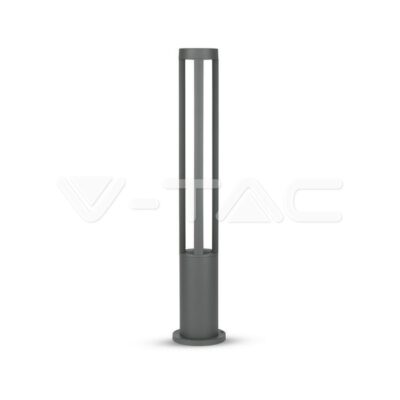V-TAC VT-218328 10W Наземна Лампа Сиво Тяло 80см 3000К