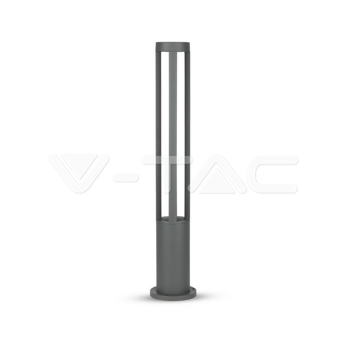 218328.jpg V-TAC VT-218328 10W Наземна Лампа Сиво Тяло 80см 3000К
