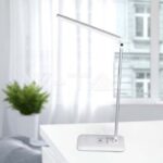 V-TAC VT-218519 7W LED Настолна Лампа Wireless Charger 3 в 1 Бяла