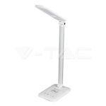 V-TAC VT-218519 7W LED Настолна Лампа Wireless Charger 3 в 1 Бяла