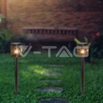 V-TAC VT-23009 2.5W LED Соларна Наземна Лампа Е27 Сензор IP44