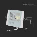 V-TAC VT-23019 35W LED Соларен Прожектор 6000К Бяло Тяло