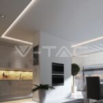 V-TAC VT-23026 LED Лента SMD 2835 120LED Двойно PCB 3мм 6500K 8W/м.